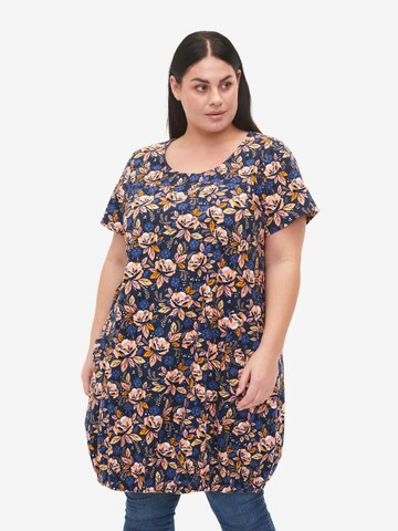 Zizzi Dress 'JEASY' in Mixed colours: front