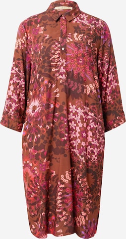 Robe-chemise Smith&Soul en marron : devant