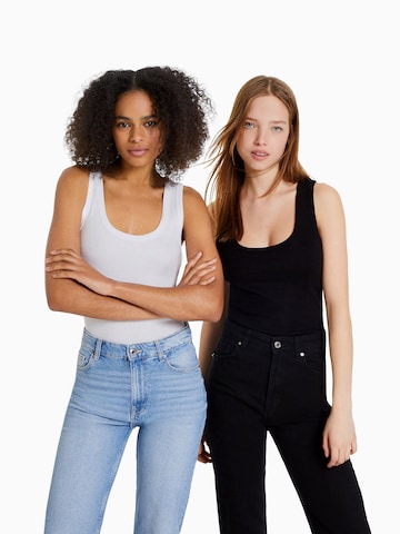 Bershka Top in Zwart