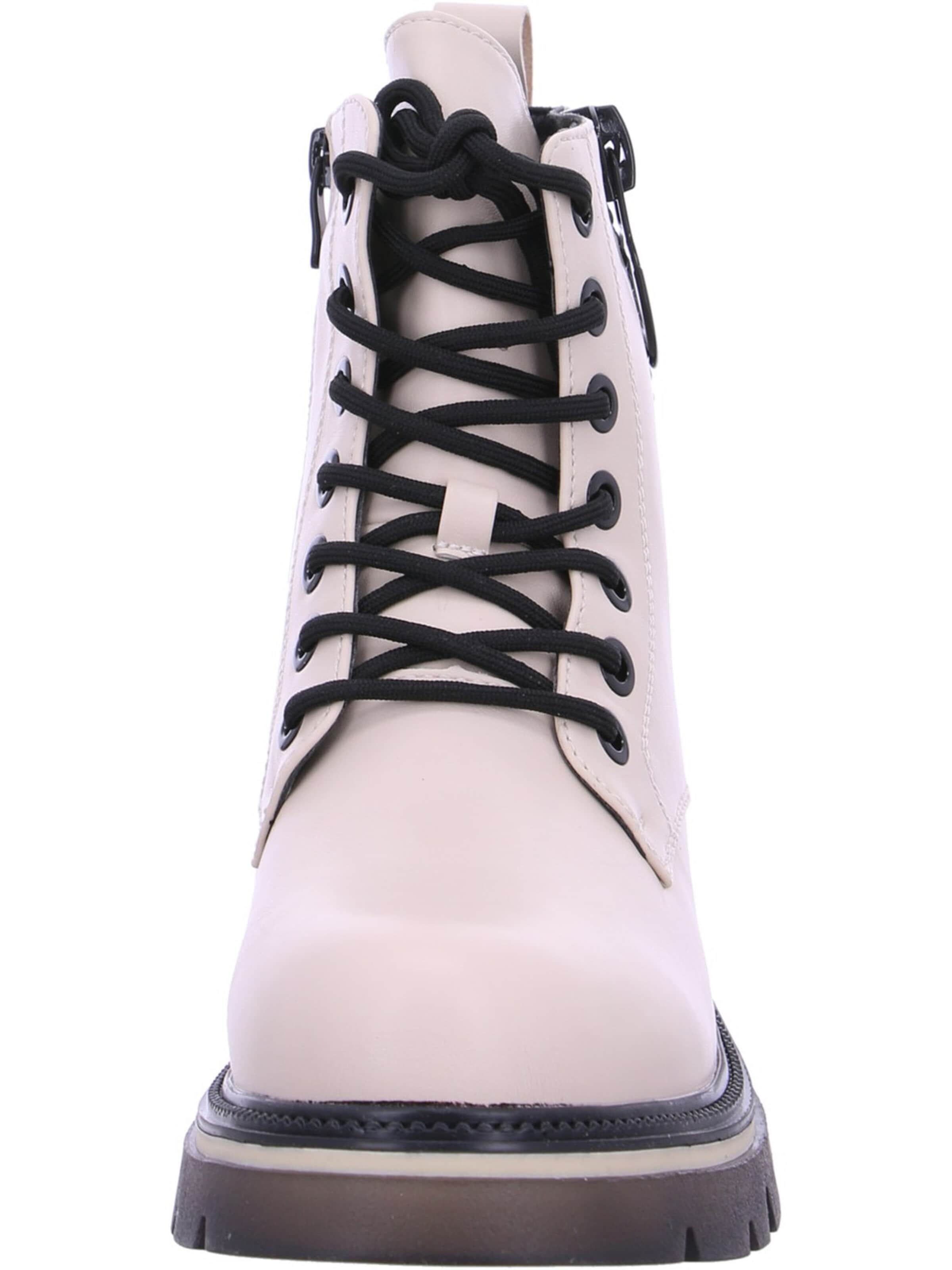 Laufsteg München Schnürstiefelette‌‌‌‌‌ in Beige