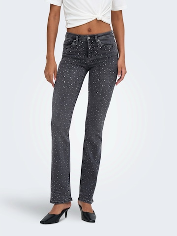 ONLY Flared Jeans 'ONLWAUW' i grå: framsida