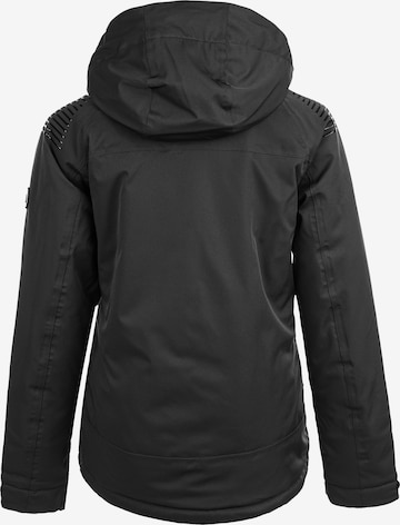 Vertical Athletic Jacket 'Meila' in Black