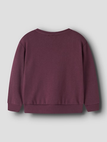 NAME IT Sweatshirt 'NMFOKALA' in Lila