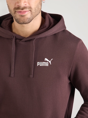 Felpa sportiva di PUMA in marrone