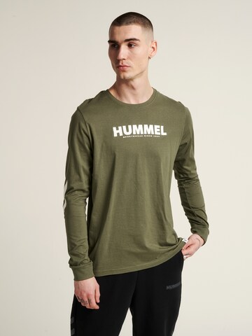 Hummel Функциональная футболка 'Legacy' в Зеленый: спереди