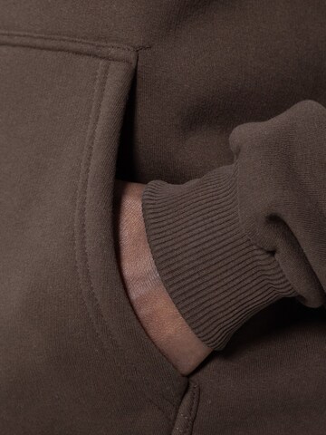 Smilodox Sweat jacket ' Levio ' in Brown