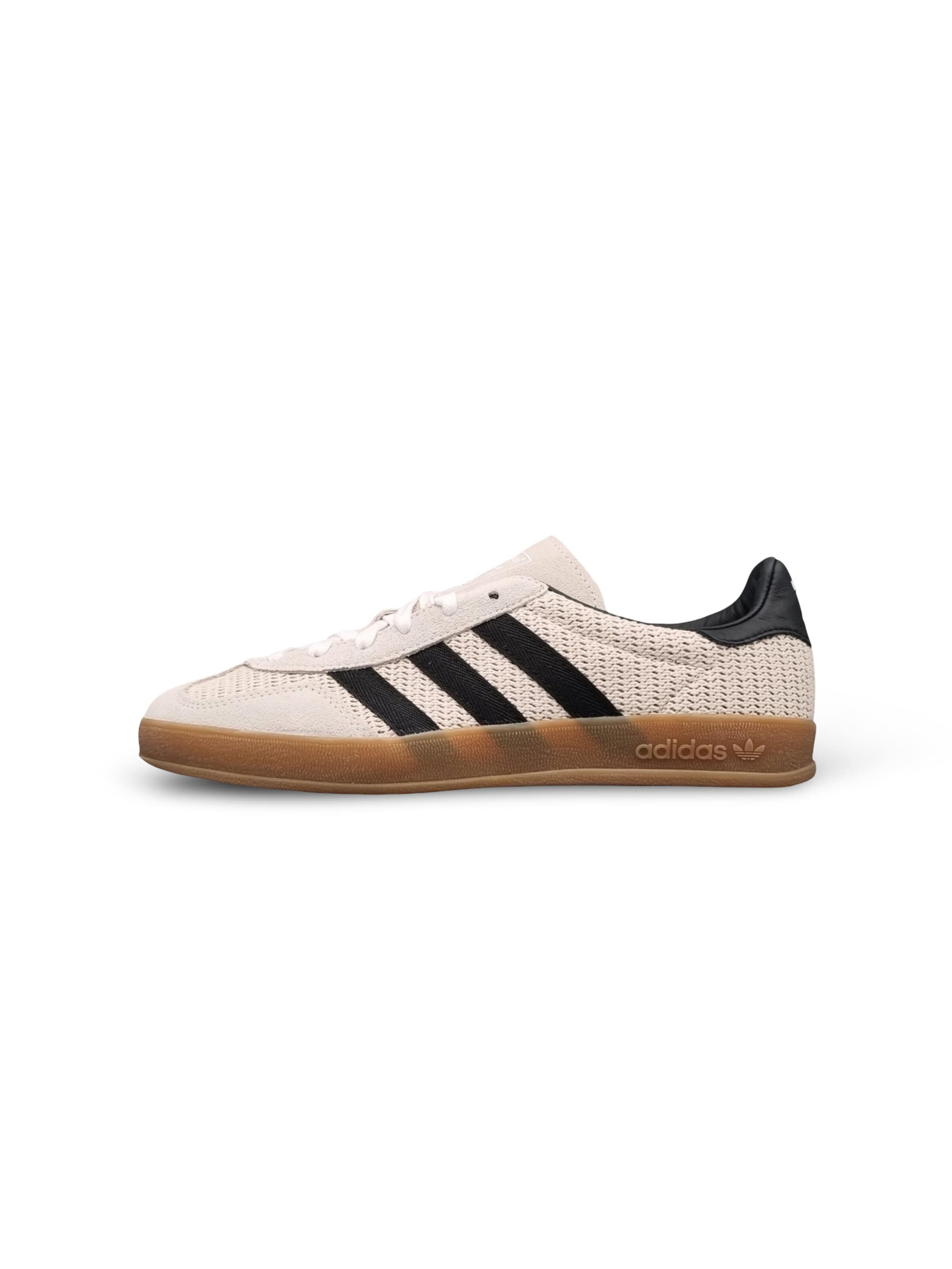 ADIDAS ORIGINALS Sneakers 'adidas Gazelle Indoor Aluminum Core Black' in Beige: front