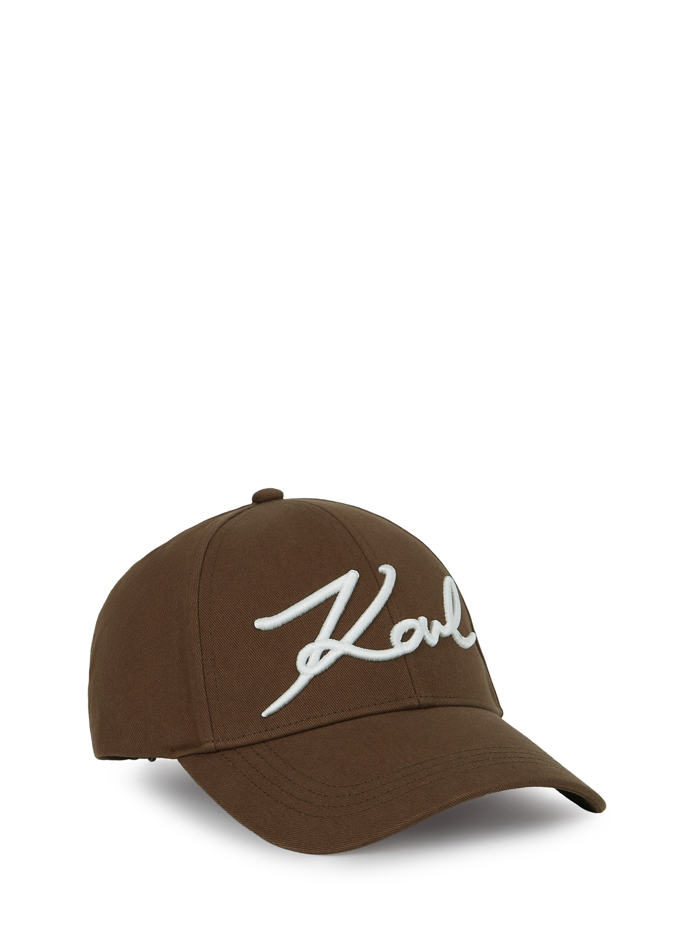 Karl Lagerfeld Nokamüts, värv pruun: eest vaates