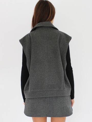 Gilet 'Lourdes' Honnête Atelier en gris
