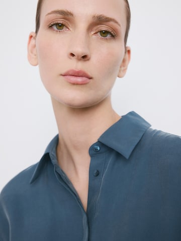 MANGOKošulja haljina 'MACA' - plava boja