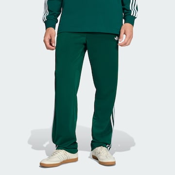 Loosefit Pantalon 'Firebird' ADIDAS ORIGINALS en vert : devant