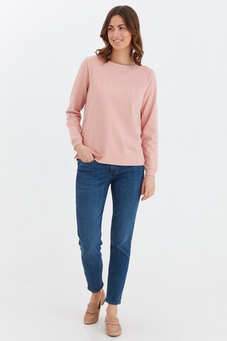 Fransa Sweatshirt in Pink