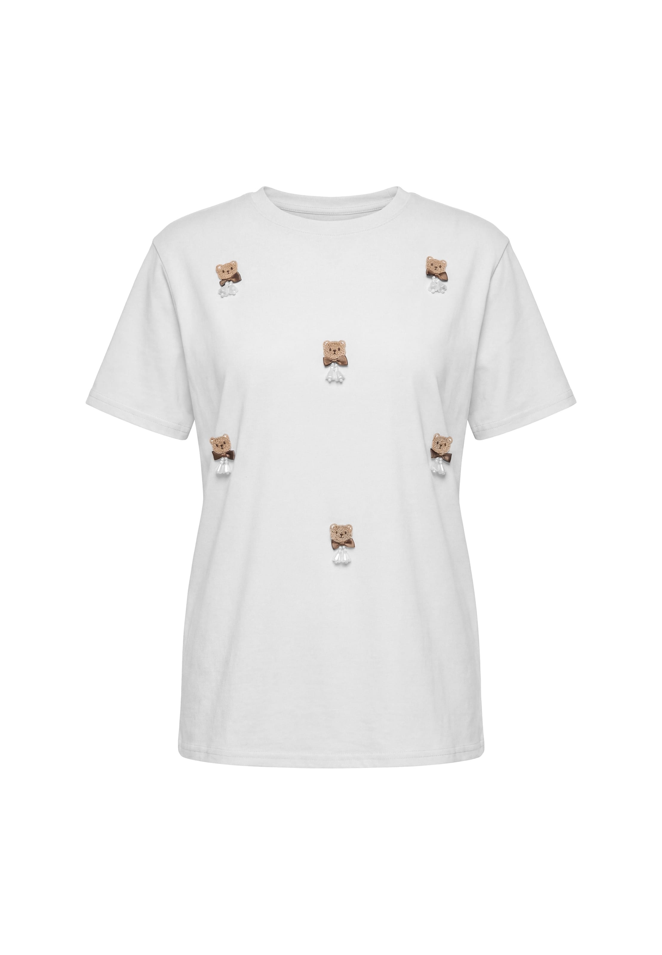 T-shirt 'Pop' MYMO en blanc : devant
