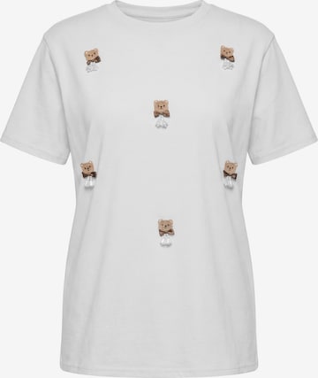 T-shirt 'Pop' MYMO en blanc : devant