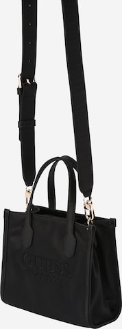 GUESS Handtasche 'Silvana' in Schwarz