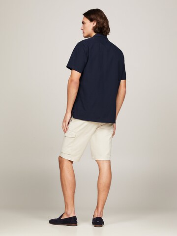 TOMMY HILFIGER Regular Fit Hemd in Blau