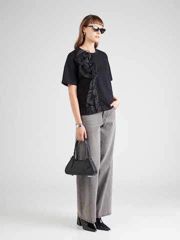 VERO MODA Sweatshirt 'Cora' in Zwart