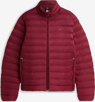 TOMMY HILFIGER Φθινοπωρινό και ανοιξιάτικο μπουφάν σε λιλά: μπροστά