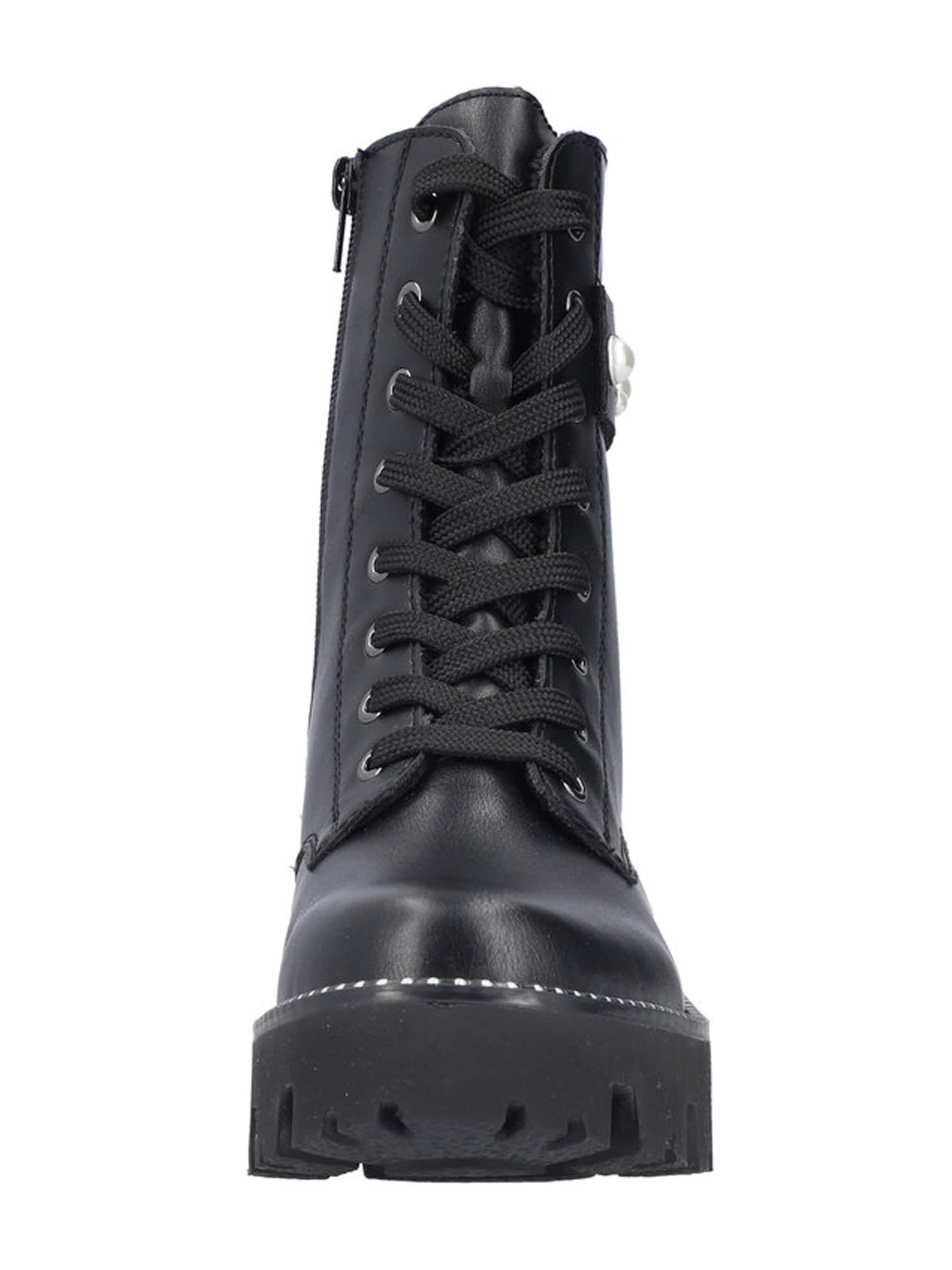 Bottines à lacets Rieker en noir