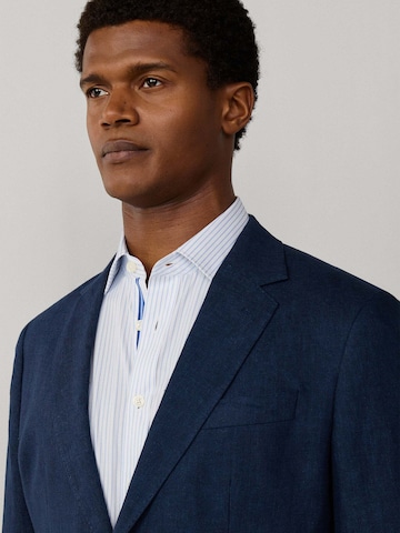 Hackett London Regular fit Blazer 'DELAVE HOPSACK' in Blue