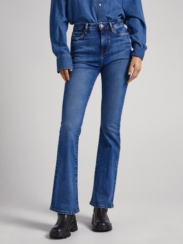 Pepe Jeans Flared Jeans 'Dion' in Blue: front