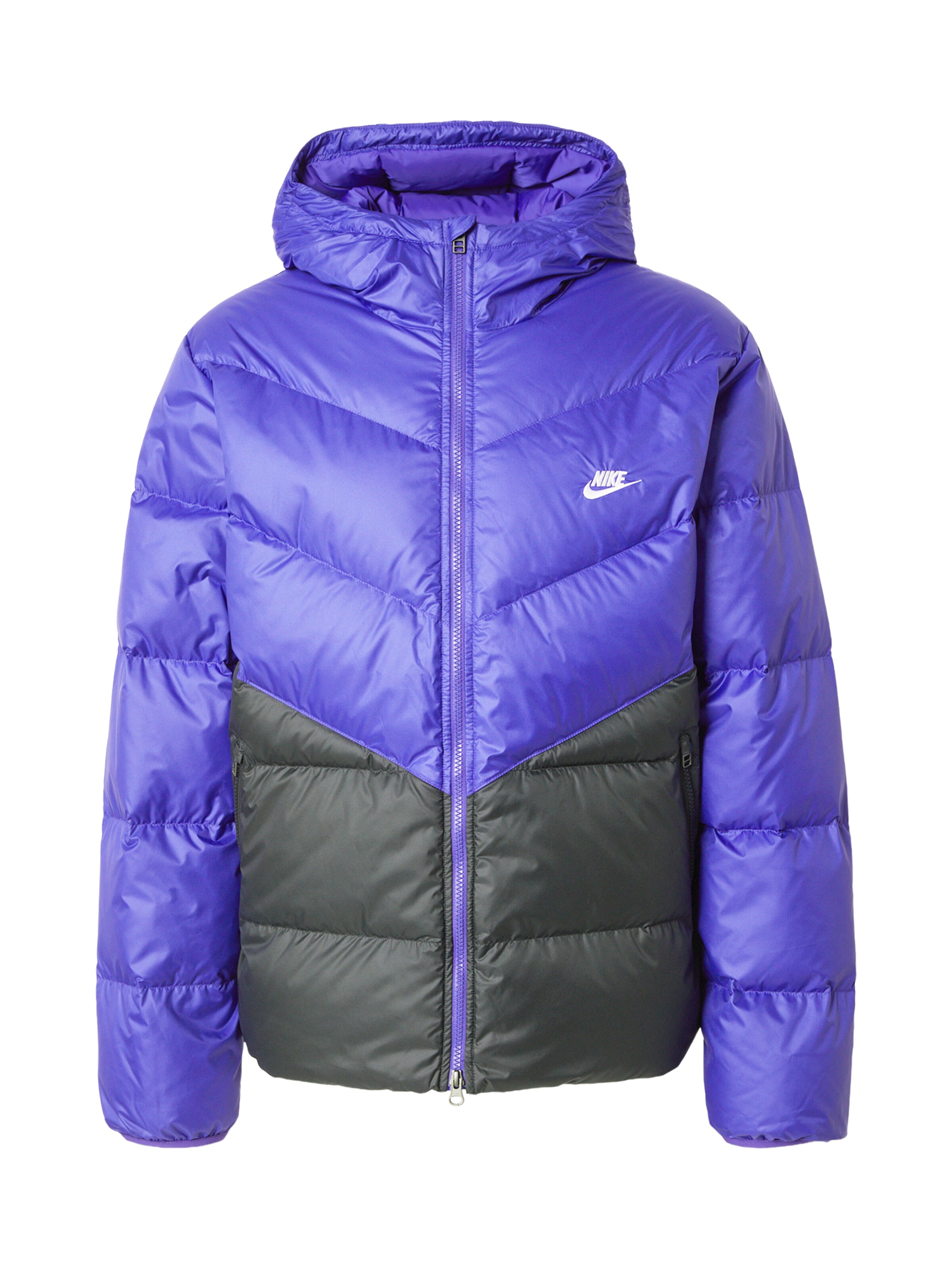 Nike Sportswear Winterjas 'WINDRUNNER' in Zwart: voorkant