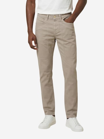 Jeckerson Slimfit Jeans 'JOHN 5 TASCHE TOPPA JUPPA077JOHN001 CTCPTPIQU001 U036' i beige: forside