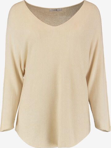 Pull-over 'Lulu' Hailys en beige : devant