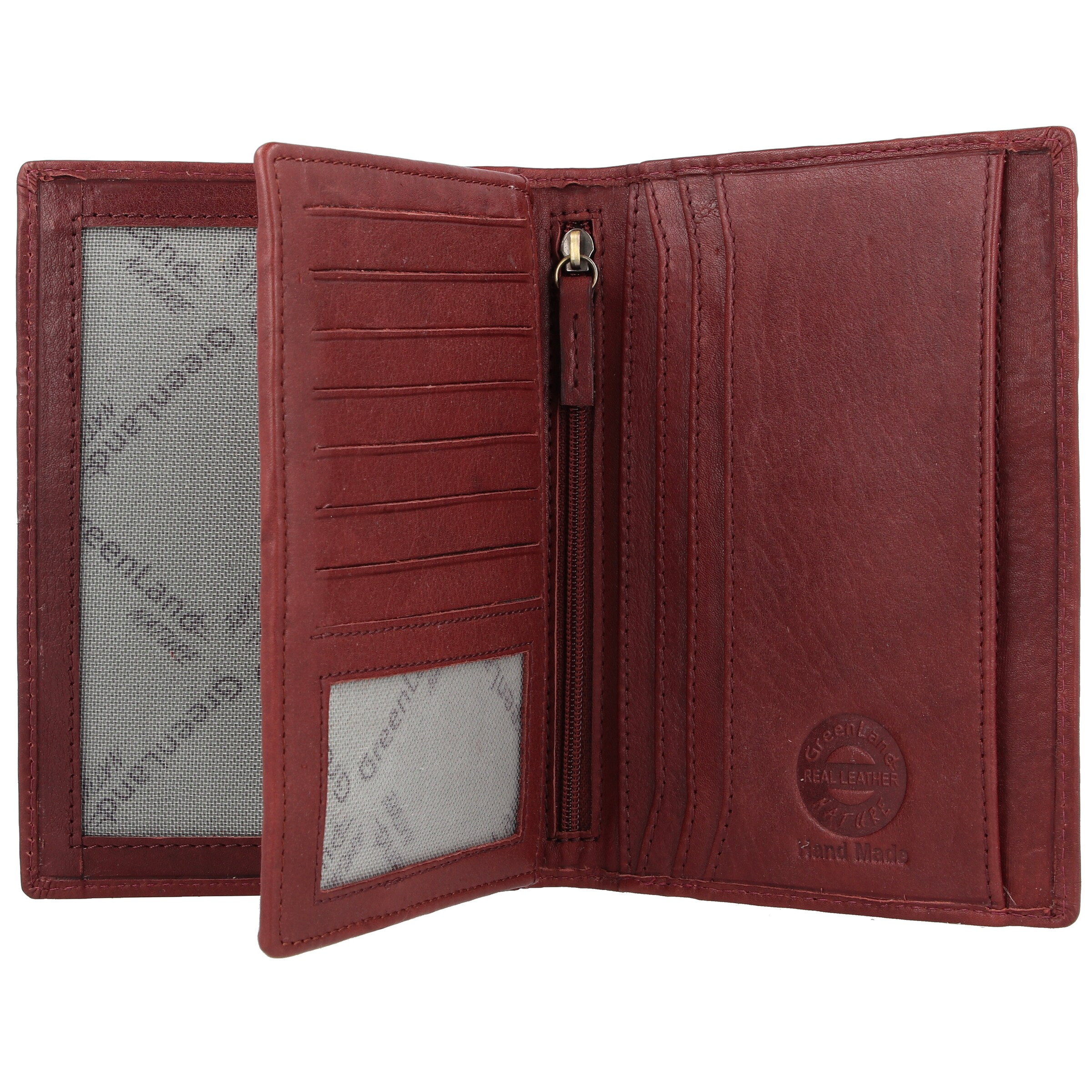 Greenland Nature Reisepassetui 'Soft Colour' in Braun