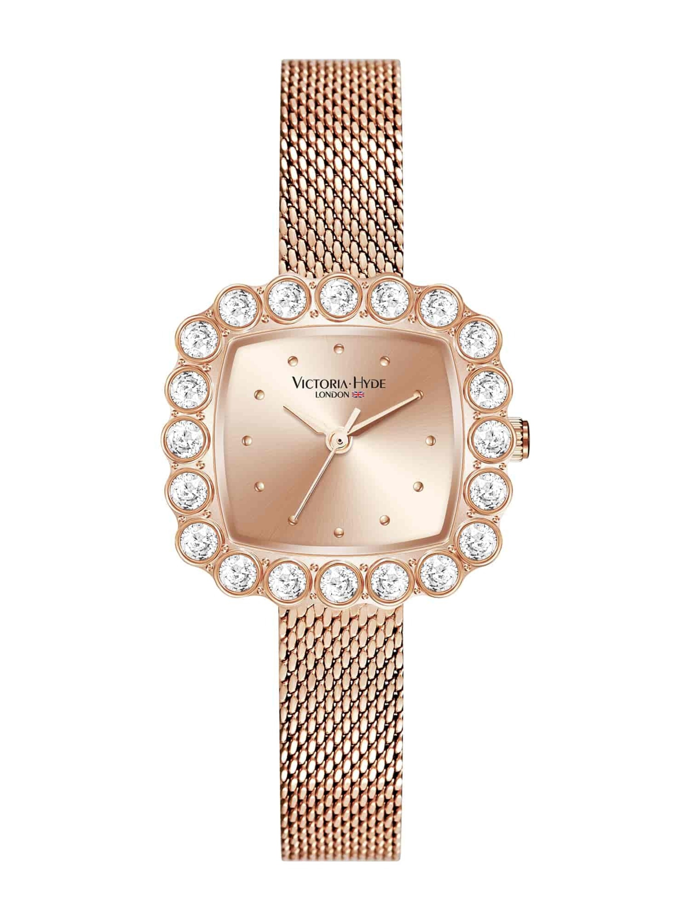 Victoria Hyde Analoginen kello värissä kulta: etupuoli
