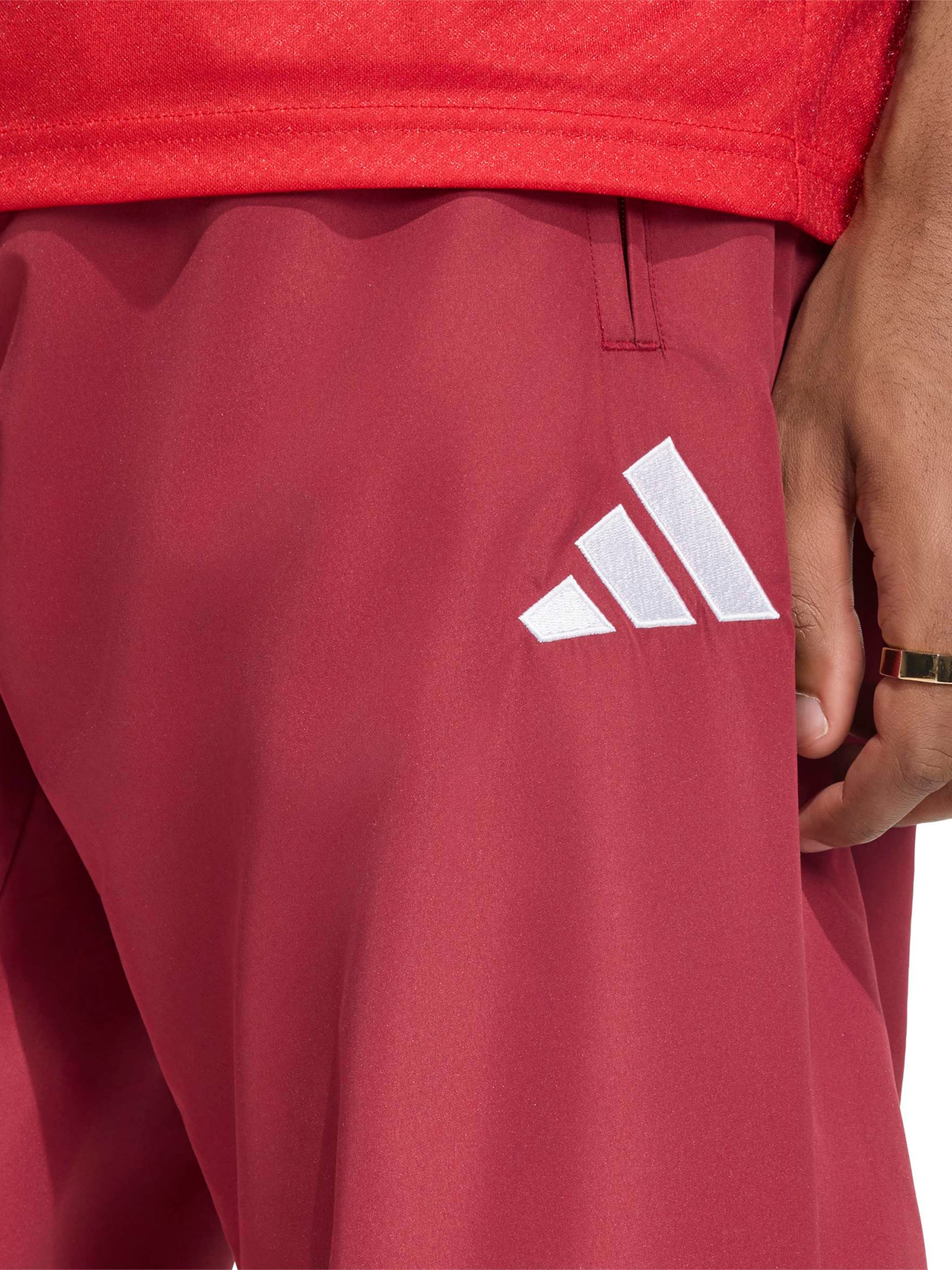 ADIDAS PERFORMANCE Ozke Športne hlače 'FC Arsenal Stadium' | rdeča barva