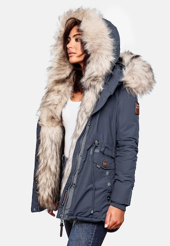 NAVAHOO Parka 'Sweety' in Blau