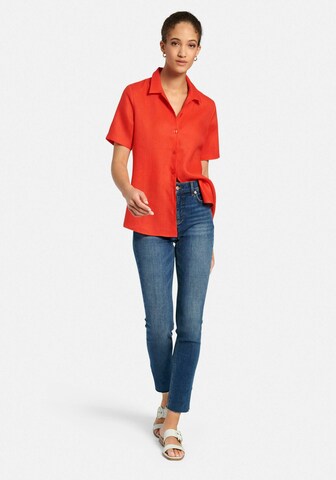 Peter Hahn Blouse in Rood