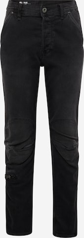 G-Star RAW - Slimfit Vaquero 'Pilot' en negro: frente