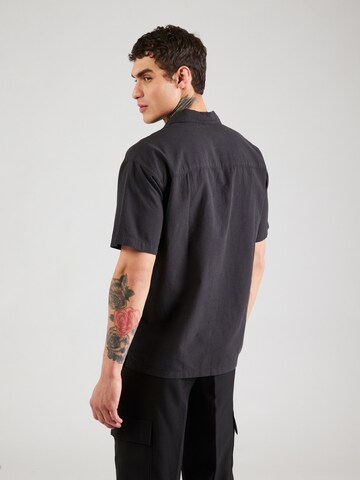 JACK & JONES Regular fit Overhemd 'JJBREEZE' in Zwart