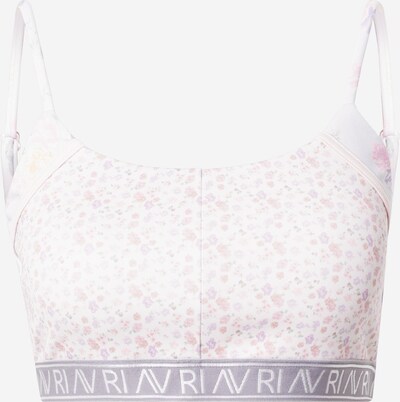 River Island Sport-BH in grau / rosa / weiß, Produktansicht
