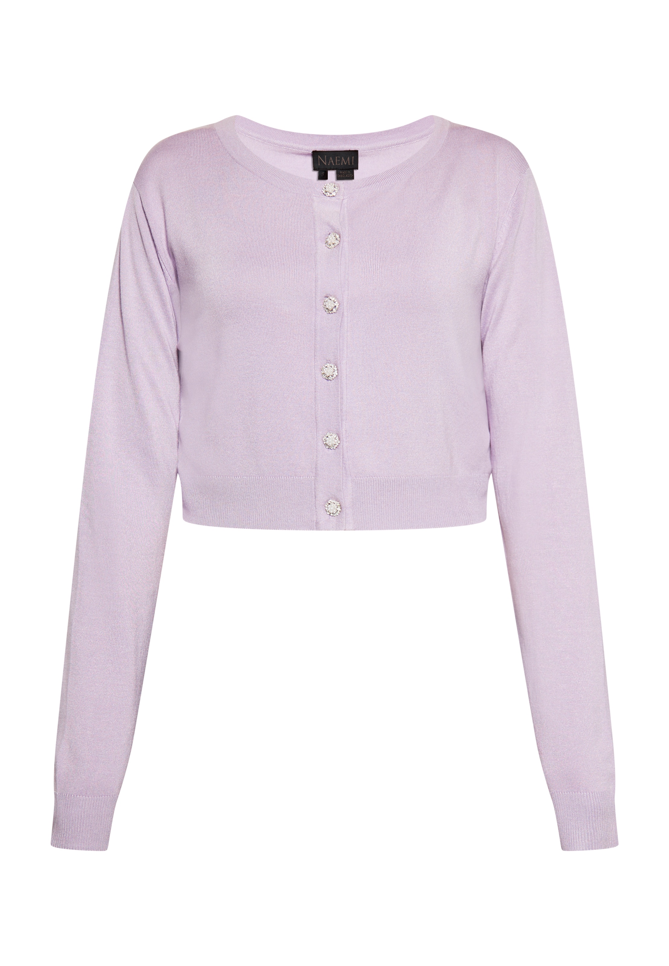 NAEMI Kardigan w kolorze fioletowy: przód