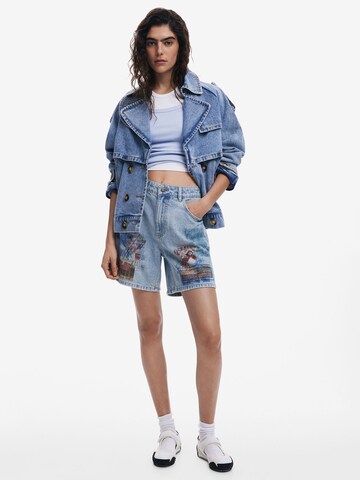 Desigual Демисезонная куртка в Синий