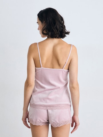 Hunkemöller Pizsama nadrágok - rózsaszín