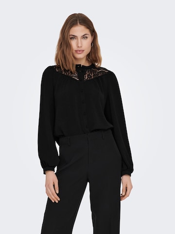 ONLY Blouse 'Mette' in Zwart: voorkant