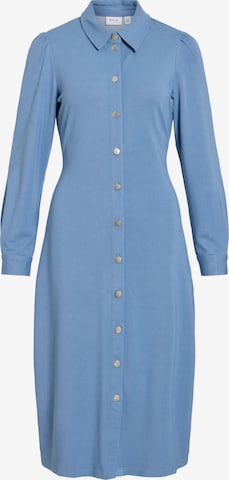 Robe-chemise 'VICHANIA' VILA en bleu : devant