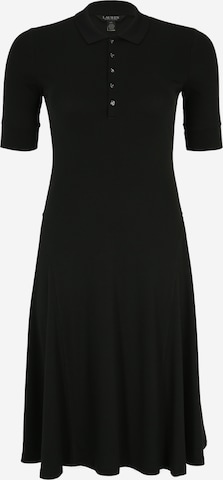 Lauren Ralph Lauren Gebreide jurk 'LILLIANNA' in Zwart: voorkant