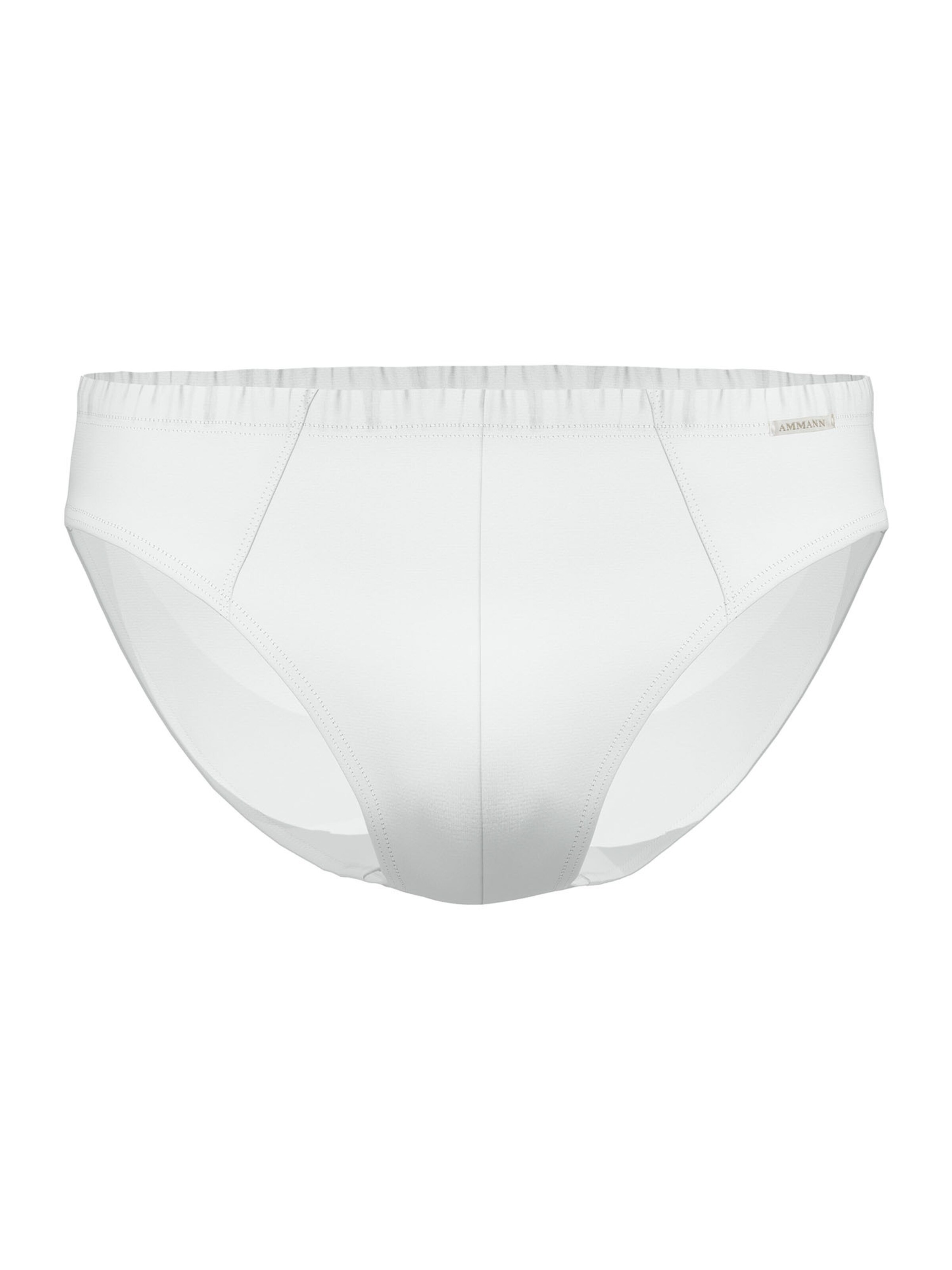 Ammann Slip ' Micro Modal ' in White: front