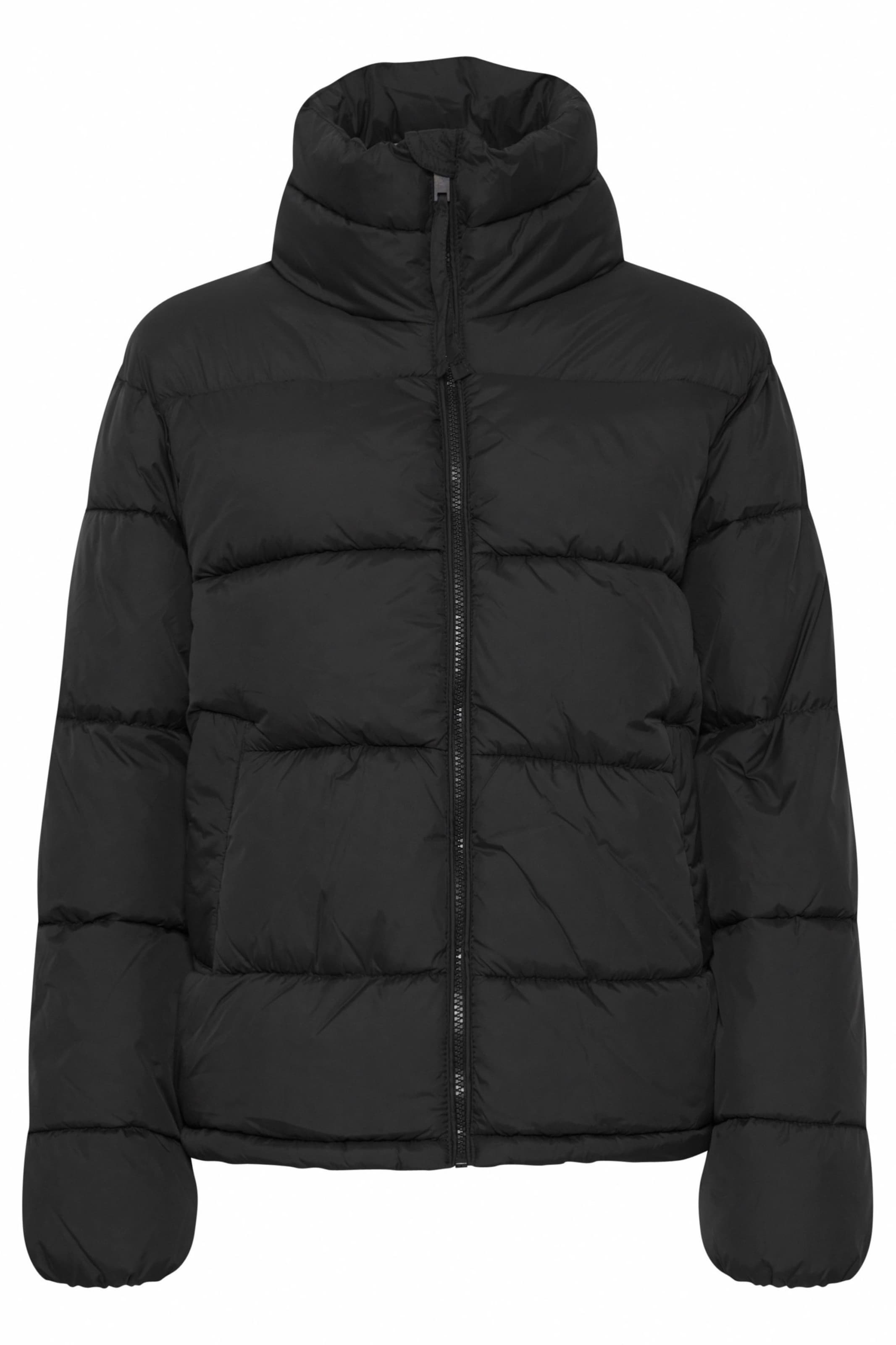 Oxmo Jacke 'Bodila' in Schwarz: Vorderseite