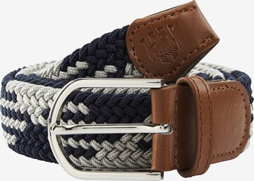 Jan Vanderstorm Belt in Blue: front