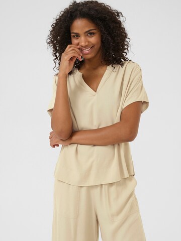 Camicia da donna 'KAMilia' di Kaffe in grigio: frontale