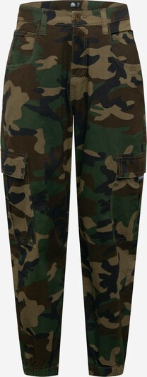 SOUTHPOLE Pantalon cargo en beige / marron / kaki / noir, Vue avec produit