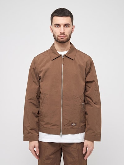 DICKIES Between-season jacket 'X POP EISENHOWER RAIN DRUM' in S in Brown, Item view