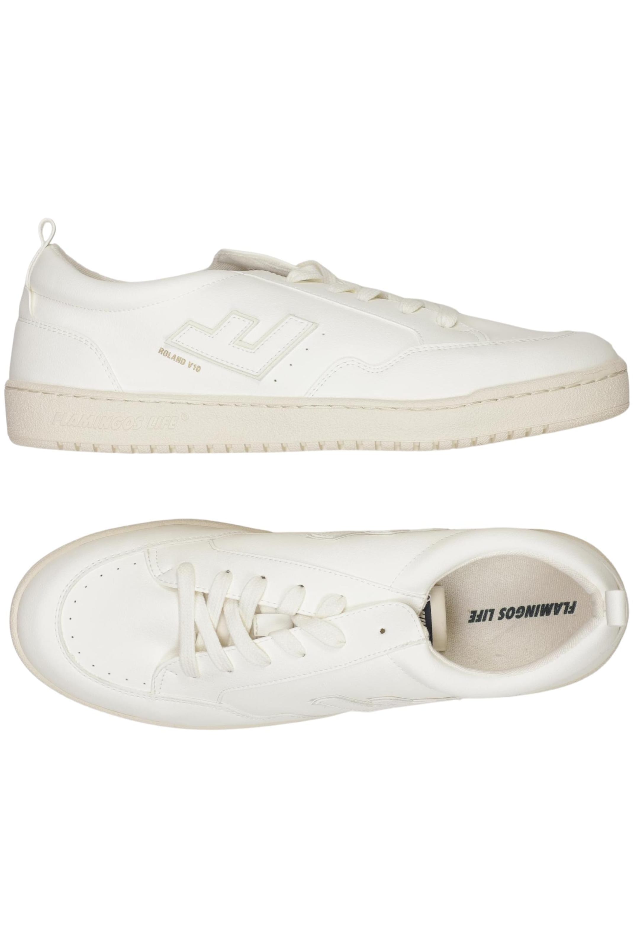 Flamingos' Life Sneakers & Trainers in 46 in White: front