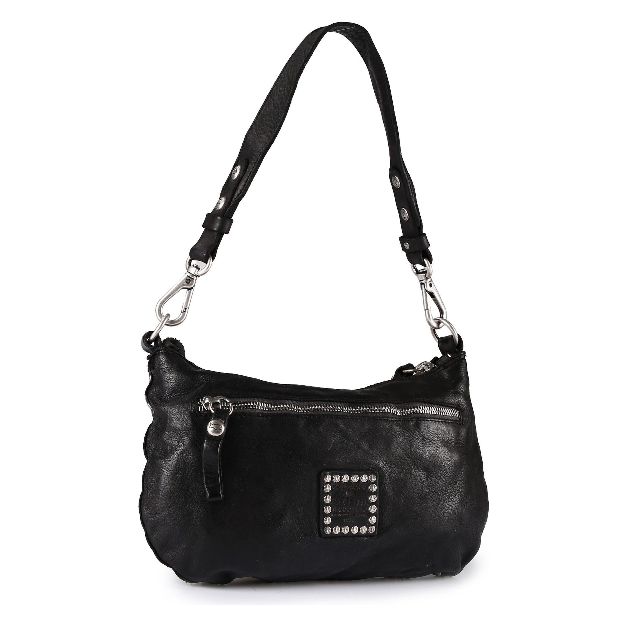 Sac bandoulière 'Teresa' Campomaggi en noir